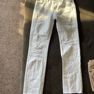 Levi’s White Jeans with Size  W26 L30